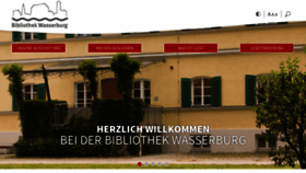 What Bibliothek-wasserburg.de website looked like in 2020 (3 years ago)