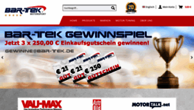 What Bar-tek-tuning.de website looked like in 2020 (3 years ago)