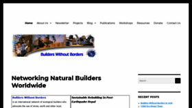 What Builderswithoutborders.org website looked like in 2020 (3 years ago)