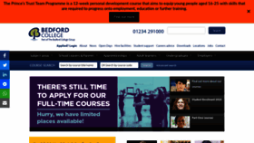 What Bedford.ac.uk website looked like in 2020 (3 years ago)