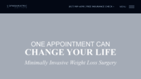 What Barkerbariatriccenter.com website looked like in 2020 (3 years ago)