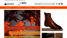 What Borsatoscana.ru website looked like in 2020 (3 years ago)