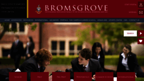 What Bromsgrove-school.co.uk website looked like in 2020 (3 years ago)