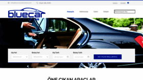 What Bluecararackiralama.com website looked like in 2020 (3 years ago)