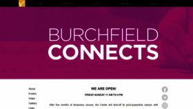 What Burchfieldpenney.org website looked like in 2020 (3 years ago)
