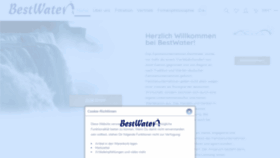What Bestwater.de website looked like in 2020 (3 years ago)