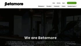 What Betamore.com website looked like in 2020 (3 years ago)