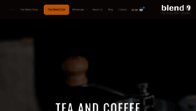 What Blendteaandcoffee.com website looked like in 2020 (3 years ago)