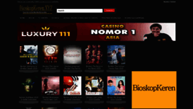 What Bioskopkeren.digital website looked like in 2020 (3 years ago)