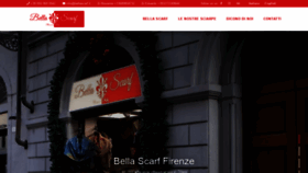 What Bellascarf.it website looked like in 2020 (3 years ago)