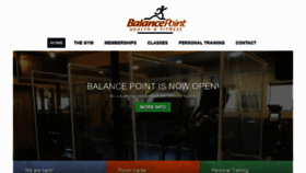 What Balancepointfitness.com website looked like in 2020 (3 years ago)