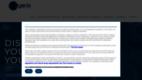 What Biogenix.com website looked like in 2020 (3 years ago)