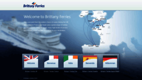 What Brittany-ferries.com website looked like in 2020 (3 years ago)