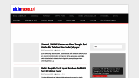 What Bilimveteknoloji.org website looked like in 2020 (3 years ago)