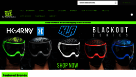 What Bzpaintball.co.uk website looked like in 2020 (3 years ago)