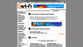 What Best-fr.com website looked like in 2020 (3 years ago)