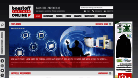 What Baustoff-partner.eu website looked like in 2020 (3 years ago)