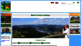 What Black-forest-travel.com website looked like in 2020 (3 years ago)