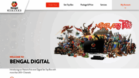 What Bengaldigital.tv website looked like in 2020 (3 years ago)