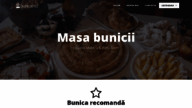 What Bunica.md website looked like in 2020 (3 years ago)