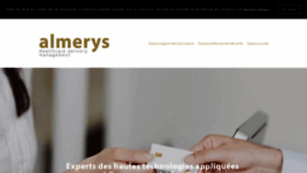 What Be-almerys.com website looked like in 2020 (3 years ago)