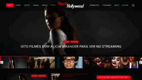 What Blogdehollywood.com.br website looked like in 2020 (3 years ago)