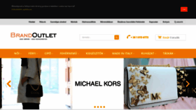 What Brandoutlet.hu website looked like in 2020 (3 years ago)