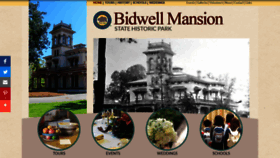 What Bidwellmansionpark.com website looked like in 2020 (3 years ago)