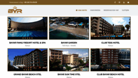 What Bayarhotels.com website looked like in 2020 (3 years ago)