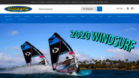 What Boardsports.ca website looked like in 2020 (3 years ago)