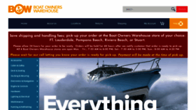 What Boatownerswarehouse.com website looked like in 2020 (5 years ago)