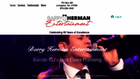 What Barryherman.com website looked like in 2020 (3 years ago)