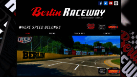 What Berlinraceway.com website looked like in 2020 (3 years ago)