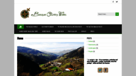 What Basquecountrywalks.com website looked like in 2020 (3 years ago)