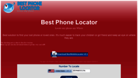 What Bestphonelocator.com website looked like in 2020 (3 years ago)