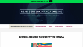 What Berserkonline.com website looked like in 2020 (3 years ago)
