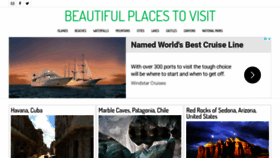 What Beautifulplacestovisit.com website looked like in 2020 (3 years ago)
