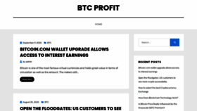 What Btcprofit.net website looked like in 2020 (3 years ago)