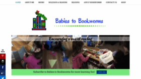 What Babiestobookworms.com website looked like in 2020 (3 years ago)