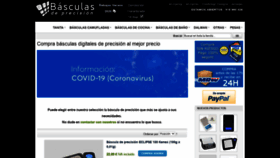 What Basculasdeprecision.net website looked like in 2020 (4 years ago)