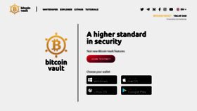 What Bitcoinvault.global website looked like in 2020 (3 years ago)