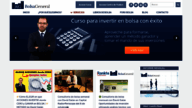 What Bolsageneral.es website looked like in 2020 (3 years ago)