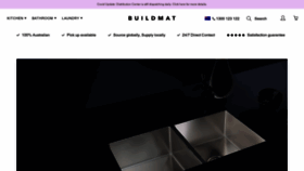 What Buildmat.com.au website looked like in 2020 (3 years ago)