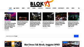 What Blok-a.com website looked like in 2020 (3 years ago)