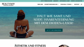 What Beautyway-luebeck.de website looked like in 2020 (3 years ago)