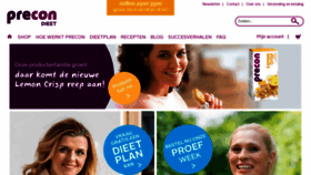 What Bcmdieet.nl website looked like in 2020 (3 years ago)