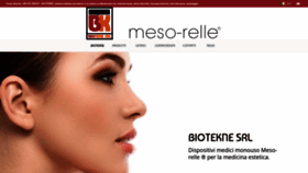 What Biotekne.it website looked like in 2020 (3 years ago)
