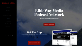 What Biblewaymedia.org website looked like in 2020 (3 years ago)