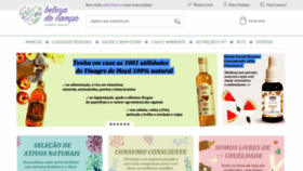 What Belezadocampo.com.br website looked like in 2020 (3 years ago)