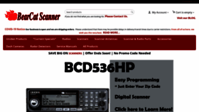 What Bearcatscanner.com website looked like in 2020 (3 years ago)